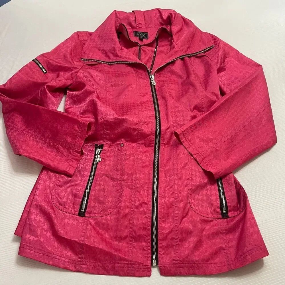UBU Women’s Pink Full Zip Jacket Size Large